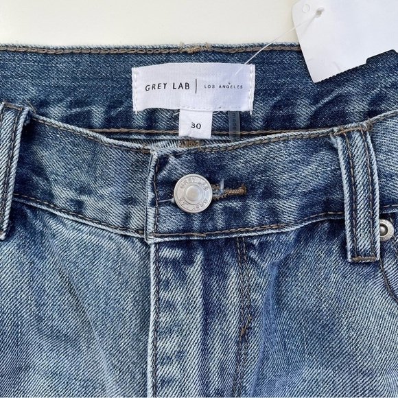Grey Lab Women's High Rise Wide Leg Jeans Size 30 New with Tags NWT - Picture 5 of 13